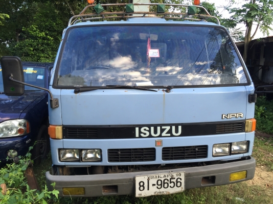6ล้อติดเครน..110แรง ISUZU NPR57L-4650582 รถสภาพดี ใช้งานอยู่..เล่มพร้อม