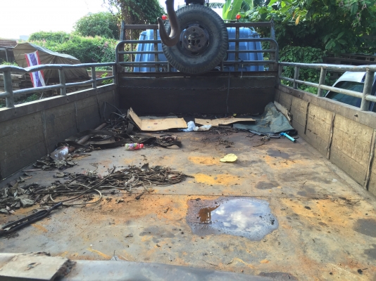 6ล้อติดเครน..110แรง ISUZU NPR57L-4650582 รถสภาพดี ใช้งานอยู่..เล่มพร้อม