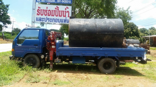 รถสภาพเลี่ยม ติดเครน2ตัน4ปลอก