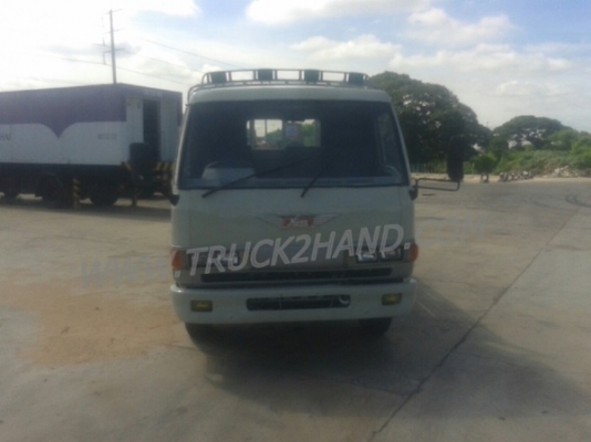 รถ 6 ล้อ HINO FB2W กระบะรั้ว  กระบะยาว 5 เมตร  120  แรงม้า