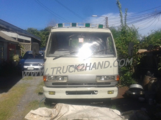 รถ 6 ล้อ HINO FB2W กระบะรั้ว  กระบะยาว 5 เมตร  120  แรงม้า