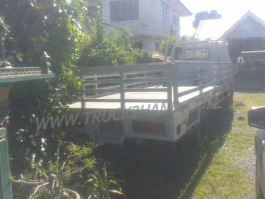 รถ 6 ล้อ HINO FB2W กระบะรั้ว  กระบะยาว 5 เมตร  120  แรงม้า