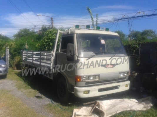 รถ 6 ล้อ HINO FB2W กระบะรั้ว  กระบะยาว 5 เมตร  120  แรงม้า