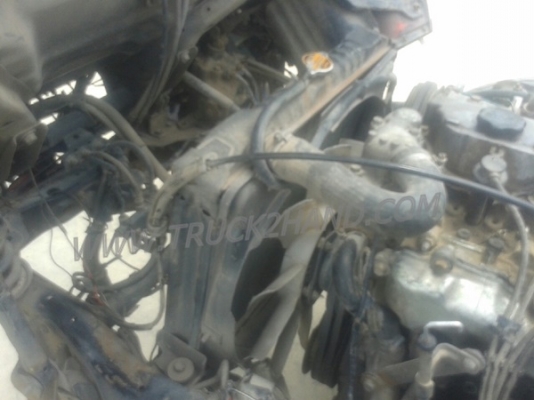 รถบรรทุก 6 ล้อ ISUZU NKR 120 แรงม้า เครื่อง 4HF1 ติดแก๊ส LPG