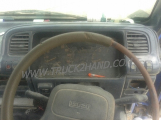 รถบรรทุก 6 ล้อ ISUZU NKR 120 แรงม้า เครื่อง 4HF1 ติดแก๊ส LPG