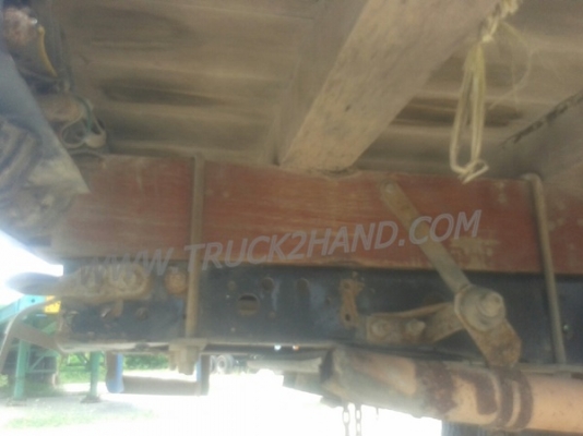 รถบรรทุก 6 ล้อ ISUZU NKR 120 แรงม้า เครื่อง 4HF1 ติดแก๊ส LPG