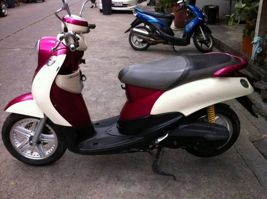 Fino ปี 52 ล้อแม็ค สีชมพู รถบ้าน เครื่องดี เดิมๆ มีเล่ม เอกสารครบ