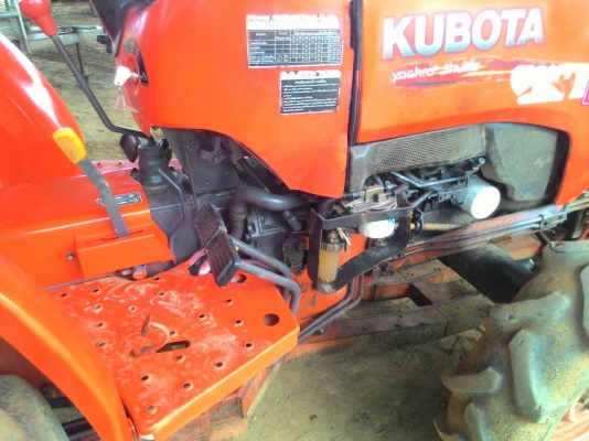 KUBOTA L3608 พร้อมดันหน้าและผานหลัง ราคา 285,000 สนใจ 0818618678
