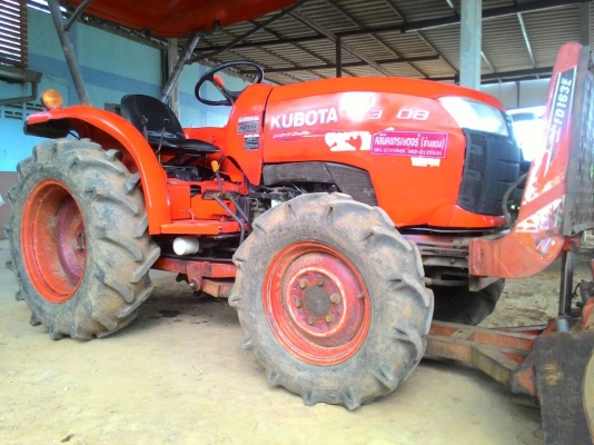 KUBOTA L3608 พร้อมดันหน้าและผานหลัง ราคา 285,000 สนใจ 0818618678