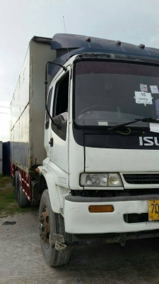 ขายราคา 1,480,000บ สิบล้อพ่วง อีซุซุ 270 ปี46 แม่ลูก 2เพา บรรทุกตู้สภาพพร้อมใช้งาน ทะเบียนพร้อมโน