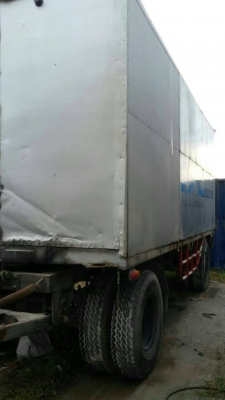 ขายราคา 1,480,000บ สิบล้อพ่วง อีซุซุ 270 ปี46 แม่ลูก 2เพา บรรทุกตู้สภาพพร้อมใช้งาน ทะเบียนพร้อมโน