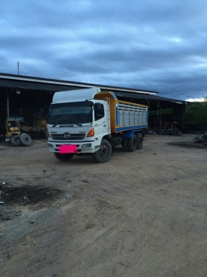 Hino 500 Fm8j กระบะดั้มพ์ 2 เพลา. กระบะต่อใหม่  ราคาถูกมาก ปี51 6x,xxx กม