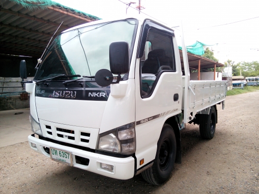 4 ล้อบรรทุก  *ไม่ติดเวลา*  ISUZU  *Euro.2*  NKR  100 แรงม้า+Turbo+Inter  *ยาว 3.20 ม.* รถสวยเดิม+สวยจริง * รถห้างแท้ * มีเล่มพร้อม*