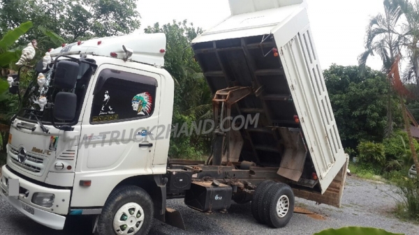 รถบรรทุก 6 ล้อดัมพ์ HINO FC4J ปีจดทะเบียน 2550 144 แรงม้า รถบรรทุก 6 ล้อดัมพ์ HINO FC4J ปีจดทะเบียน 2550 144 แรงม้า