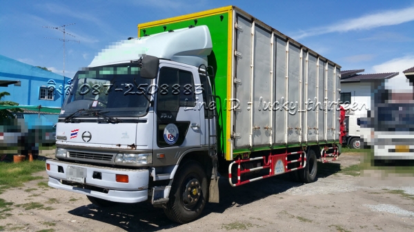 ขาย Hino สมอเงิน ปี 41 ตู้10บานยาว7.3เมตร
