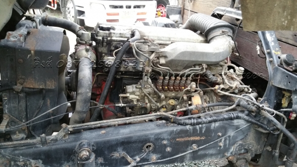 ขาย Hino สมอเงิน ปี 41 ตู้10บานยาว7.3เมตร