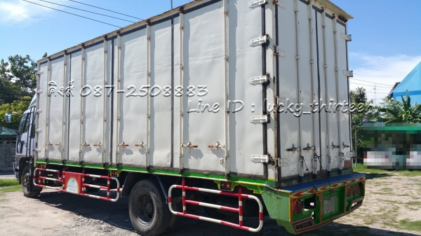 ขาย Hino สมอเงิน ปี 41 ตู้10บานยาว7.3เมตร