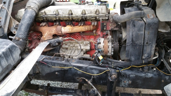 ขาย Hino สมอเงิน ปี 41 ตู้10บานยาว7.3เมตร