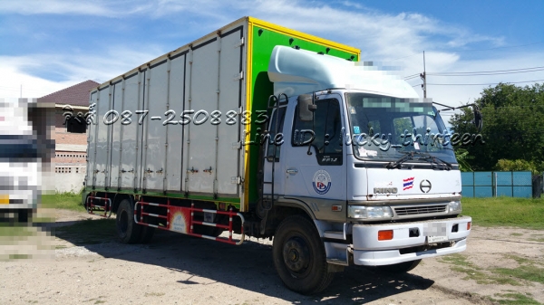 ขาย Hino สมอเงิน ปี 41 ตู้10บานยาว7.3เมตร