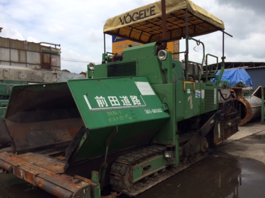 รถปูยาง Vogele S1600 รถนอกนำเข้าจากญี่ปุ่น ปูได้ 7 เมตร ระบบเตาต่อ ราคาย่อมเยาว์ สภาพพร้อมใช้งาน