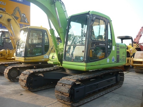 รถขุด Komatsu PC120-6ZE เพิ่งเหยียบถึงไทย รถเก่านอก นำเข้าจากญี่ปุ่น สภาพเดิมๆ
