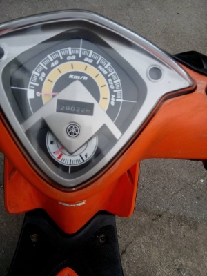 ขายลูกเดียว mio115ตาคู่ปี2552 รถบ้านขายถูกๆ มีเล่มเอกสารครบ