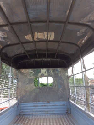 กะบะ4ล้อ เหล็กสวยๆเดิมๆ พร้อมหลังคา ขาย 25,000บาท (ศุภากร 081-1903107, 081-4252943)