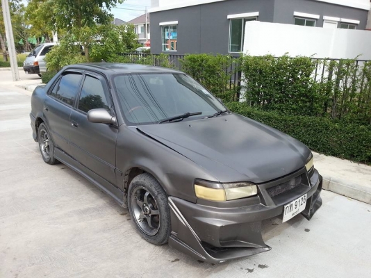 ขายโตโยต้า หน้าหนูปี97 เครื่อง1.5 (no)แท๊กซี่ล้าน\% เกียร์ออโต้ แท้เดิมติดรถ สองระบบน้ำมัน+LPG ขับดีเลย เครื่องช่วงล่างแน่น เลี้ยวไม่ดัง ก.ไฟฟ้า เบาะพีหรูด หน้าหลังเดิมไม่มีชน แม๊ก15 แต่ง ภาษี58 ขายถูกตามสภาพ สนใจโทร 0993980791 ราคา45000 บาท