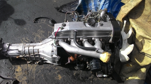 เครื่อง Mitsubishi 4d56 พร้อมเกีร์ย เครื่องสวยเกีร์ยดี รับประกัน