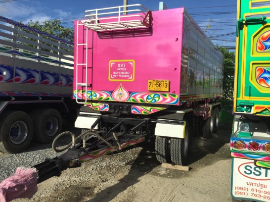 ขายหางพ่วง3คานใหม่ยาว6.8ม.พร้อมทะเบียน