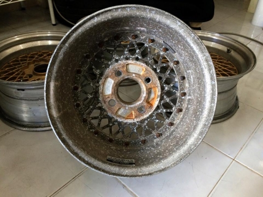 ขายล้อรังผึ้ง ROCK RACING 2 ชิ้นแท้ 14x7 +2 4/114.3 ประมูลจากญี่ปุ่น