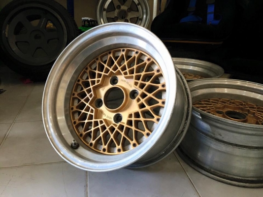 ขายล้อรังผึ้ง ROCK RACING 2 ชิ้นแท้ 14x7 +2 4/114.3 ประมูลจากญี่ปุ่น