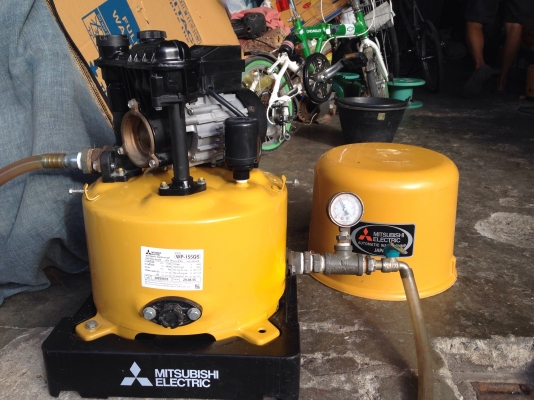 ขายปั้มน้ำอัตโนมัติ Mitsubishi 150W สภาพสวยมากเดิมๆ ผลิตปี 2556 ตรวจเช็คแรงดันเรียบร้อยแล้ว ไม่มีรั่วซึม พร้อมใช้งาน ขายปั้มน้ำอัตโนมัติ Mitsubishi 150W สภาพสวยมากเดิมๆ ผลิตปี 2556 ตรวจเช็คแรงดันเรียบร้อยแล้ว ไม่มีรั่วซึม พร้อมใช้งาน