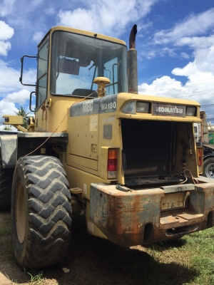 รถตักล้อยาง KOMATSU WA 180-3A เก่านอก