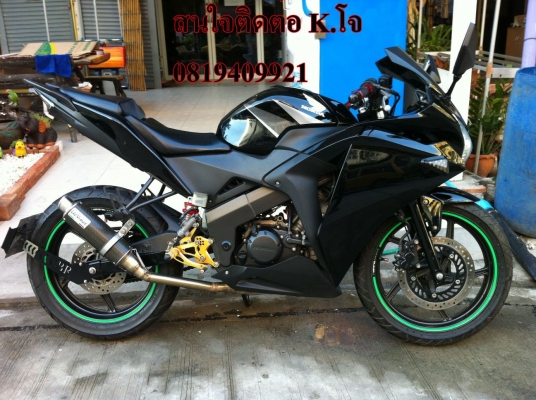 ขาย cbr150iสีดำแต่งสวยๆ ปี2012 ราคา 47,000 บาท ไม่ลดนะคับ