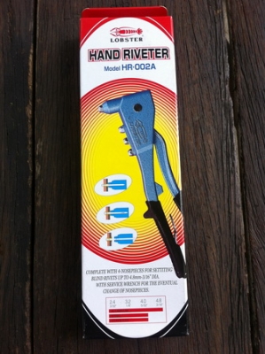 คีมย้ำรีเวท LOBSTER HR-002A