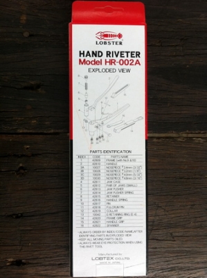 คีมย้ำรีเวท LOBSTER HR-002A