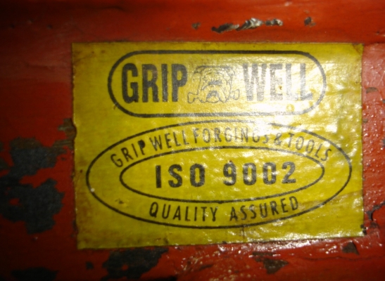 ขายปากกาจับงาน grip well ปากกาเหล็กเหนียว ปาก 4 นิ้ว