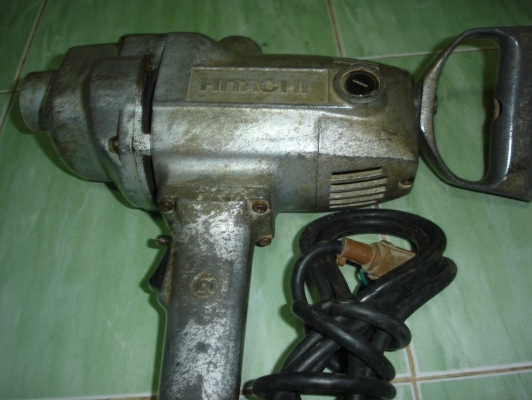 ขายสว่านรอบช้า 6 หุน  HITACHI DU-PN2 20mm.