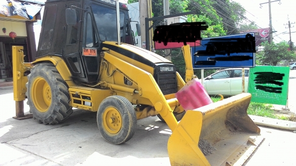 ขายรถตักหน้าขุดหลัง CAT 428B มือสองสภาพพร้อมใช้งานทะเบียนพร้อมโอน