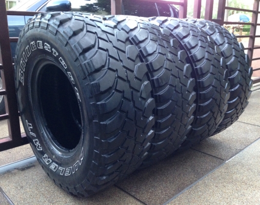 ยาง Mud Bridgestone 32 11.5 R15 เหมาะสำหรับเข้าไร่เข้าสวน ลุยได้อีกนานครับ
