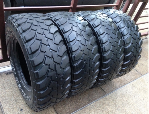 ยาง Mud Bridgestone 32 11.5 R15 เหมาะสำหรับเข้าไร่เข้าสวน ลุยได้อีกนานครับ
