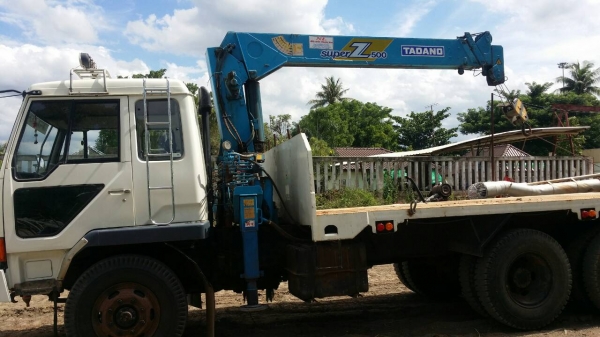 ขาย ราคา 1,070,000บ สิบล้อ2เพา มิตซู ไอ้หลง FN527-TF3&times;&times;&times;~220โบว์ เบครเกียร์ใหญ่10 สปีส 2เพา เครน ทานาโด 5 ตัน สภาพดีสวย ทะเบียนพร้อมโอน (แยกขายก็ได้) ครับ