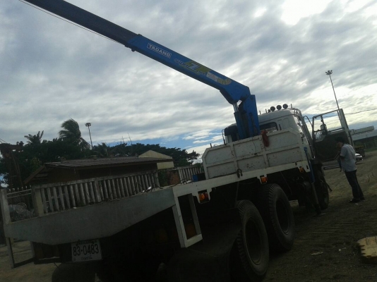 ขาย ราคา 1,070,000บ สิบล้อ2เพา มิตซู ไอ้หลง FN527-TF3&times;&times;&times;~220โบว์ เบครเกียร์ใหญ่10 สปีส 2เพา เครน ทานาโด 5 ตัน สภาพดีสวย ทะเบียนพร้อมโอน (แยกขายก็ได้) ครับ