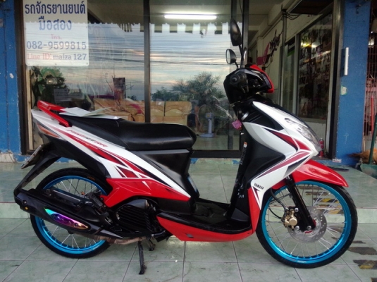 Mio 125 เครื่องเดิมๆสวยๆหล่อๆลงล้อมาอย่างเดียว พร้อมเล่มครับ Mio 125 เครื่องเดิมๆสวยๆหล่อๆลงล้อมาอย่างเดียว พร้อมเล่มครับ