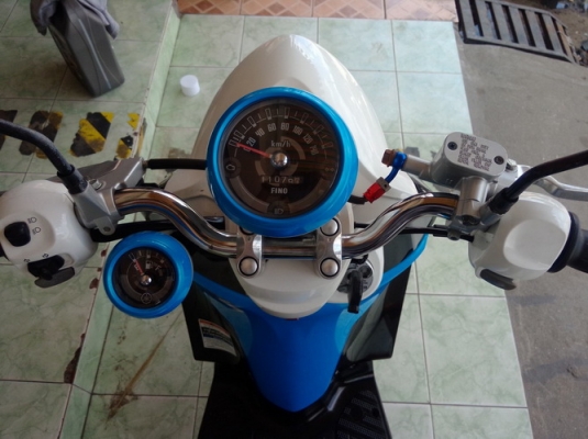 Fino FI รถปี56 แต่งหล่อๆ ลงล้อ เครื่องเดิมๆสวยๆ ราคาถูก เอกสารครบครับ