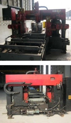 ขายเครื่องเจาะเสาH-beamพร้อมใช้งานญี่ปุ่นยี่ห้อAmada