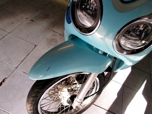 JALATO  สีฟ้า ระบบหัวฉีดประหยัดน้ำมัน เครื่องยนต์แรงด้วย 125 cc รถเดีอน กันยายน ปี56 ไมล์ 9 พันโล  แถม3รายการ 24900