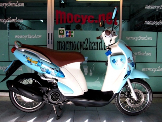 JALATO  สีฟ้า ระบบหัวฉีดประหยัดน้ำมัน เครื่องยนต์แรงด้วย 125 cc รถเดีอน กันยายน ปี56 ไมล์ 9 พันโล  แถม3รายการ 24900