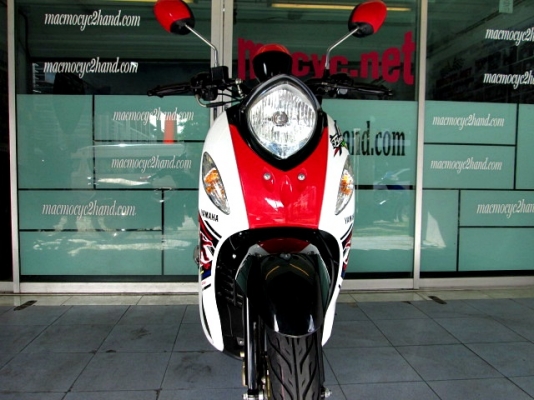 fino i สีดำแดง ล้อแมกซ์แต่ง ลาย VIP ยางจุ๊บเลส ของใหม่ รถเดือน ธันวาคม ปี 57 ไมล์ 5 พันโล แถม 3 รายการ 33900